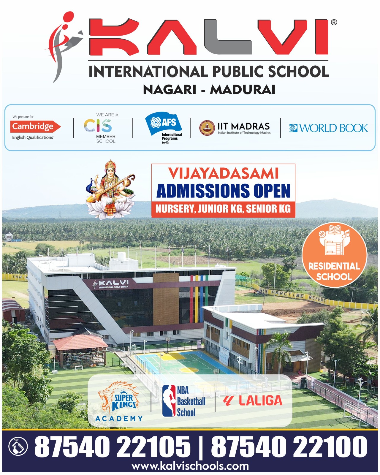 Vijayadasami Admissions Open Pre.KG, L.K.G, U.K.G