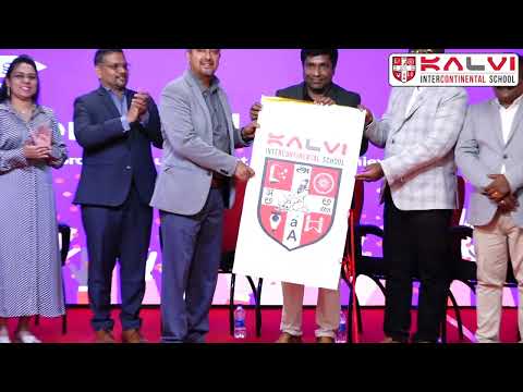 Kalvi Intercontinental School Logo Launch | Mr. T.K.Arunachalam - Cambridge Regional Director