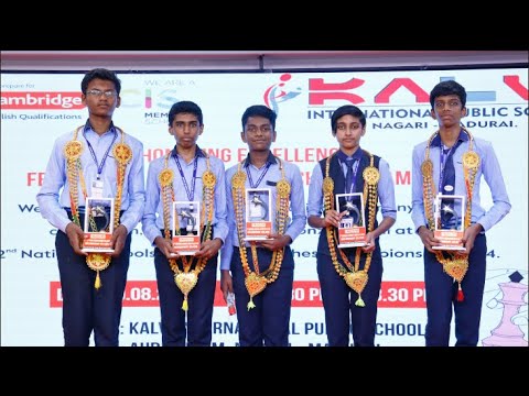 Honouring Excellence Felicitation Ceremony For Chess Champions | Kalvi International Public School