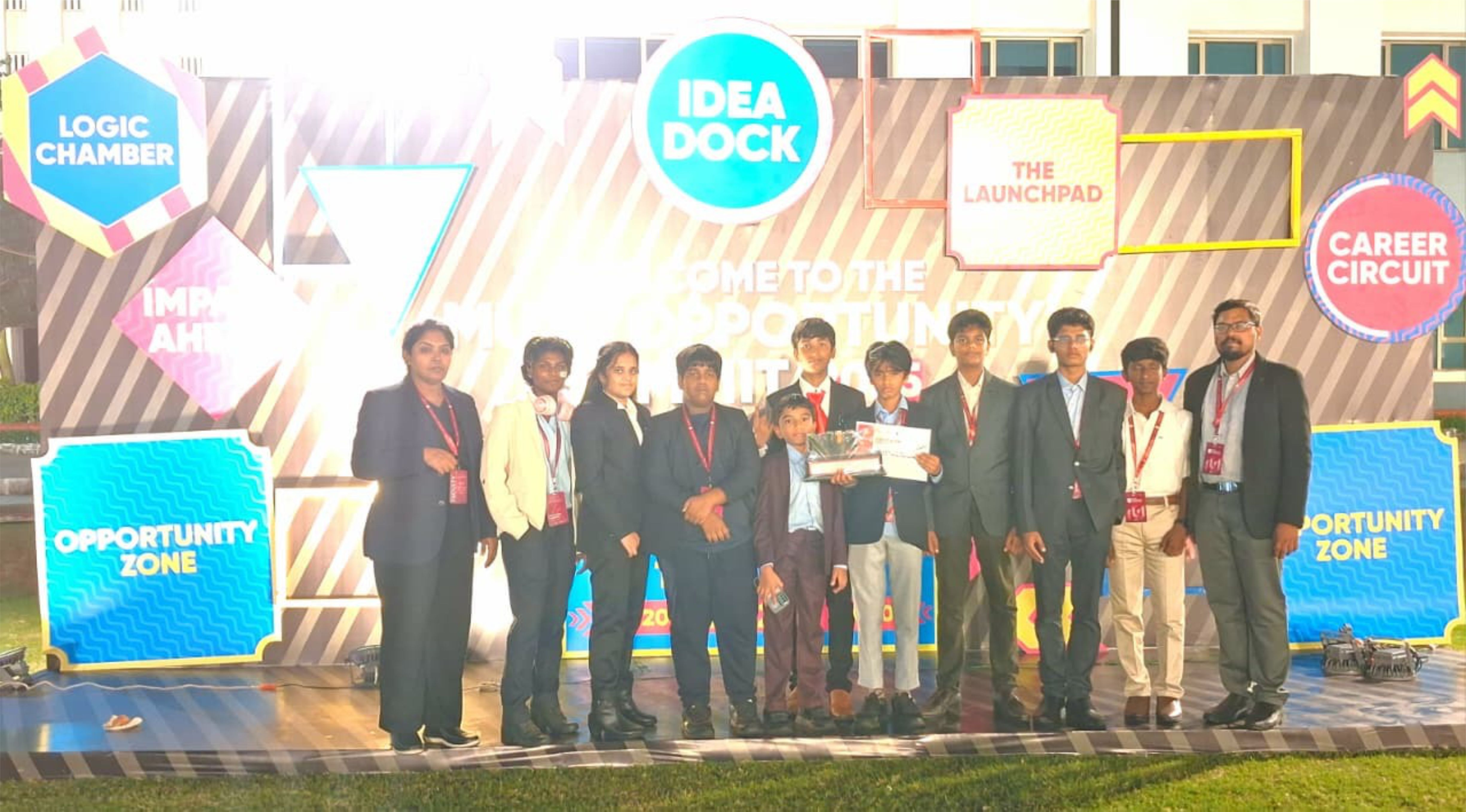 Kalvi Students at MU20 School of Opportunity 2025 - Group Photo