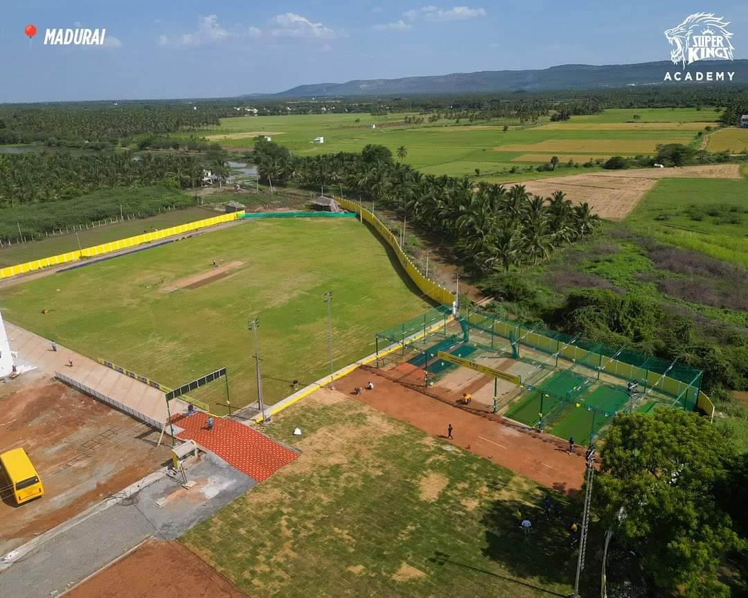 The future of cricket starts here! The 1st CSK Cricket Academy in Madurai