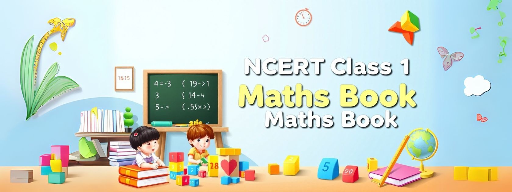 NCERT Books For Class 1 Maths; Free PDF Download