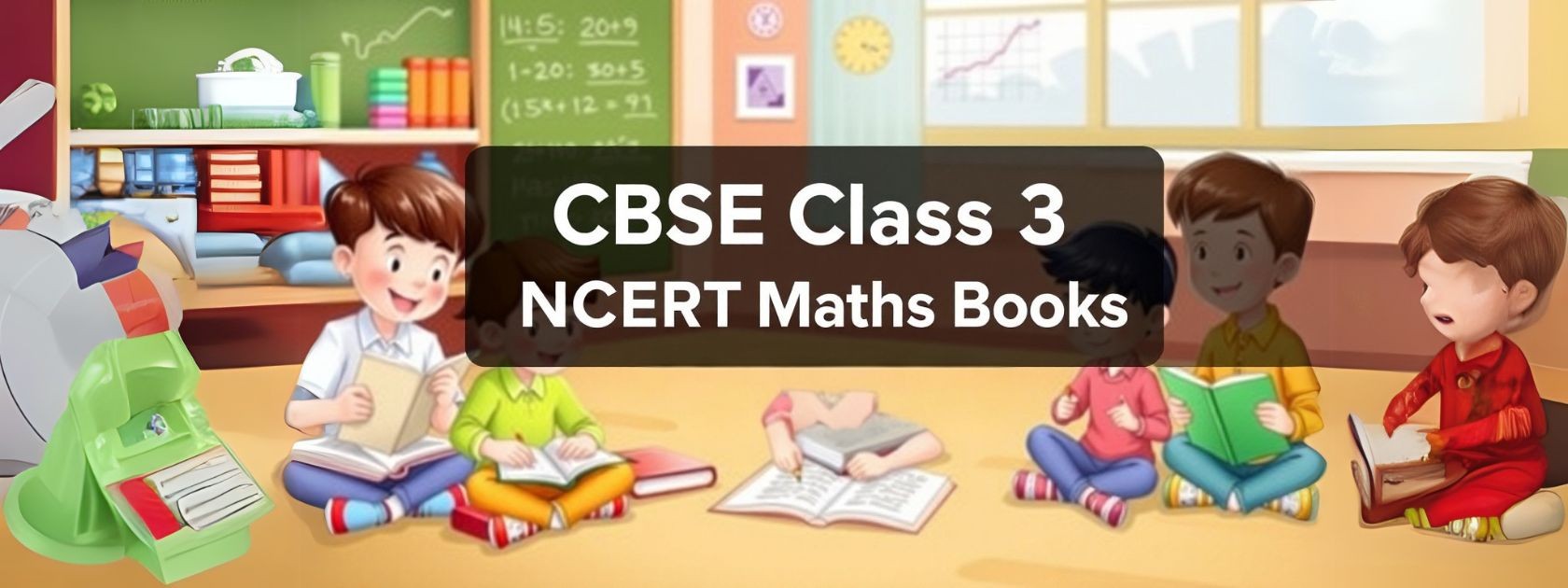 CBSE Class 3 NCERT Maths Books - Free Download