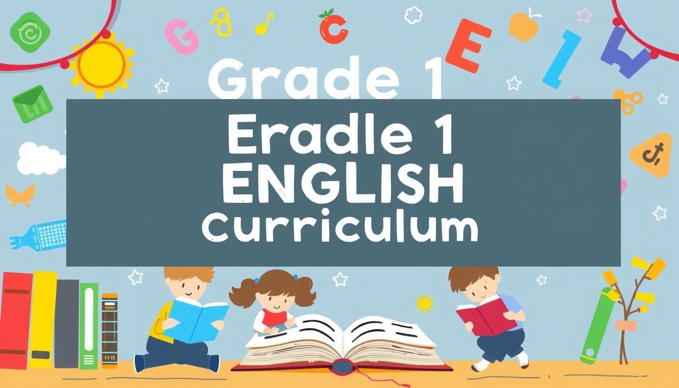 Grade 1 English Curriculum