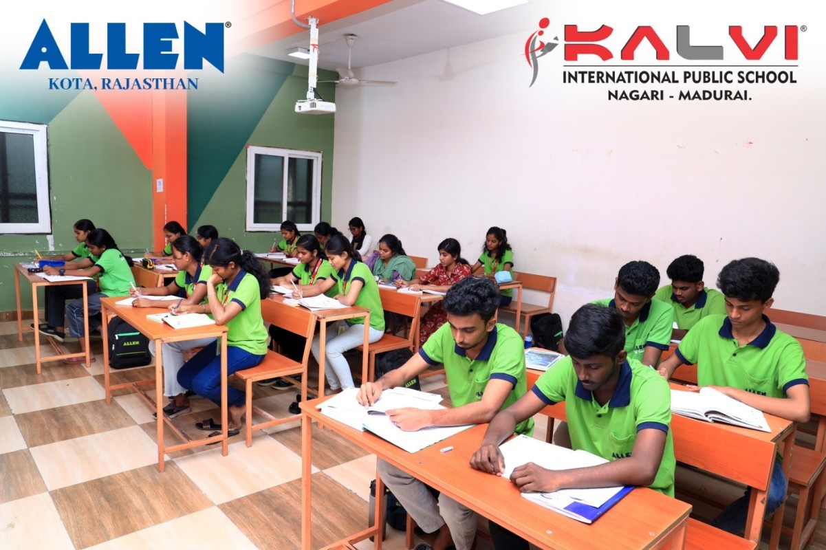 ALLEN NEET-JEE Integrated Coaching Program at our Kalvi campuses in Madurai and Theni.