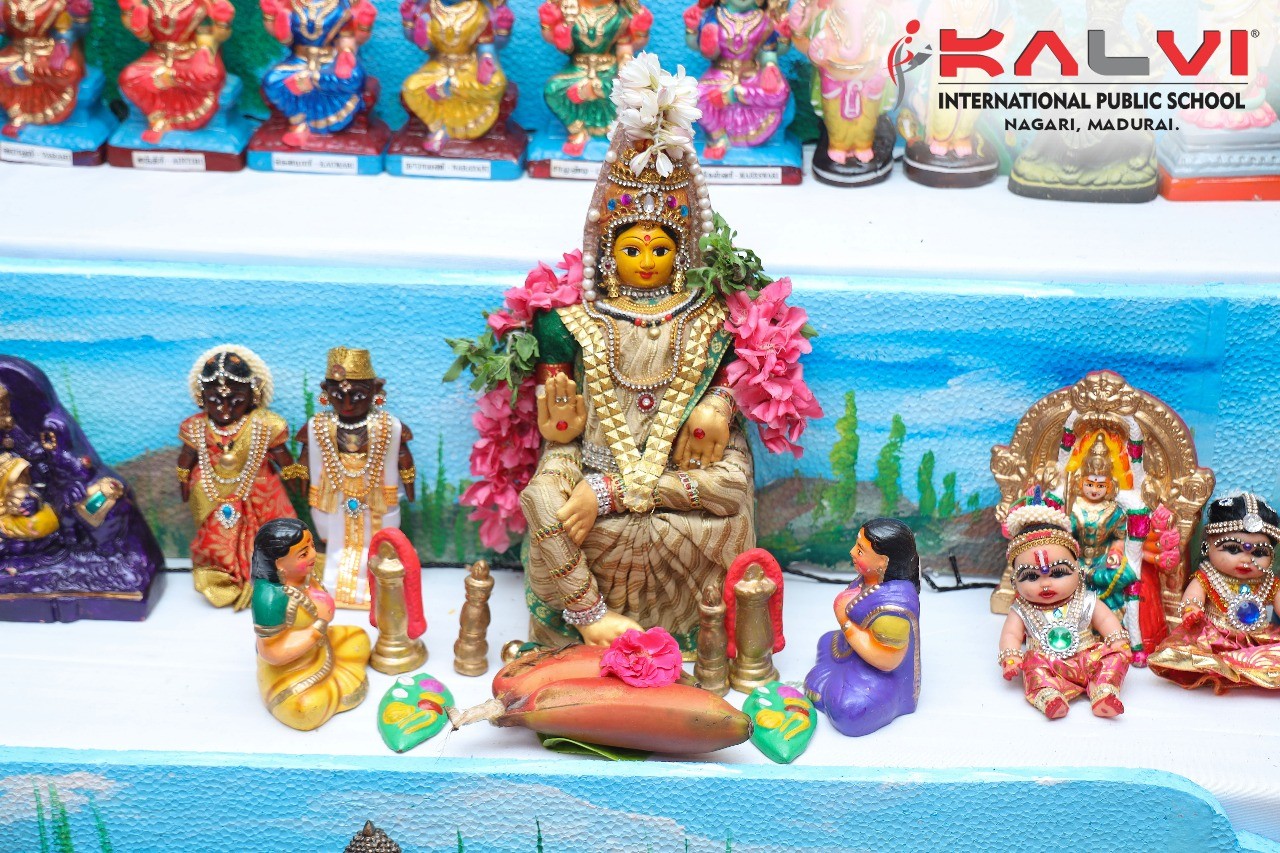 Navaratri : Celebrating the Divine Feminine with Durga Alangaram