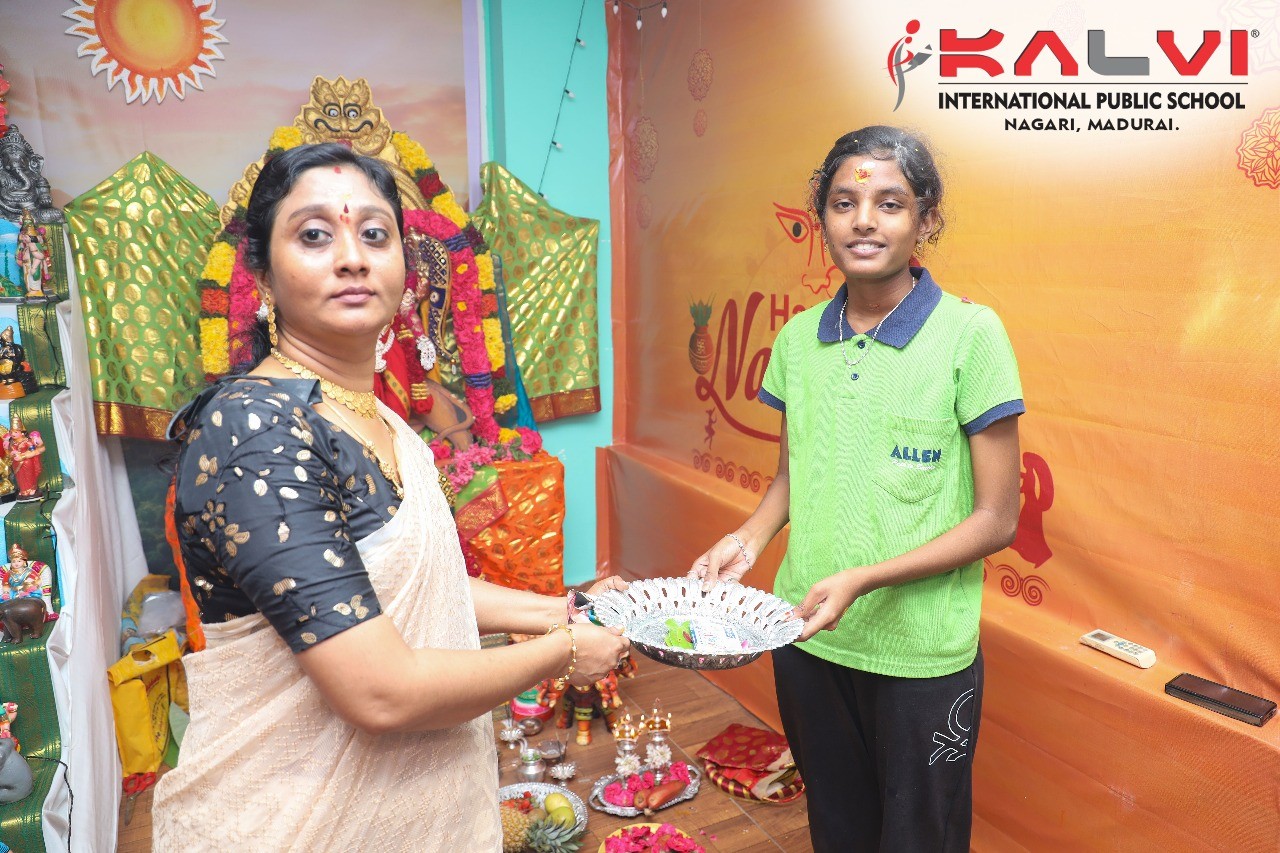 Navaratri : Celebrating the Divine Feminine with Durga Alangaram