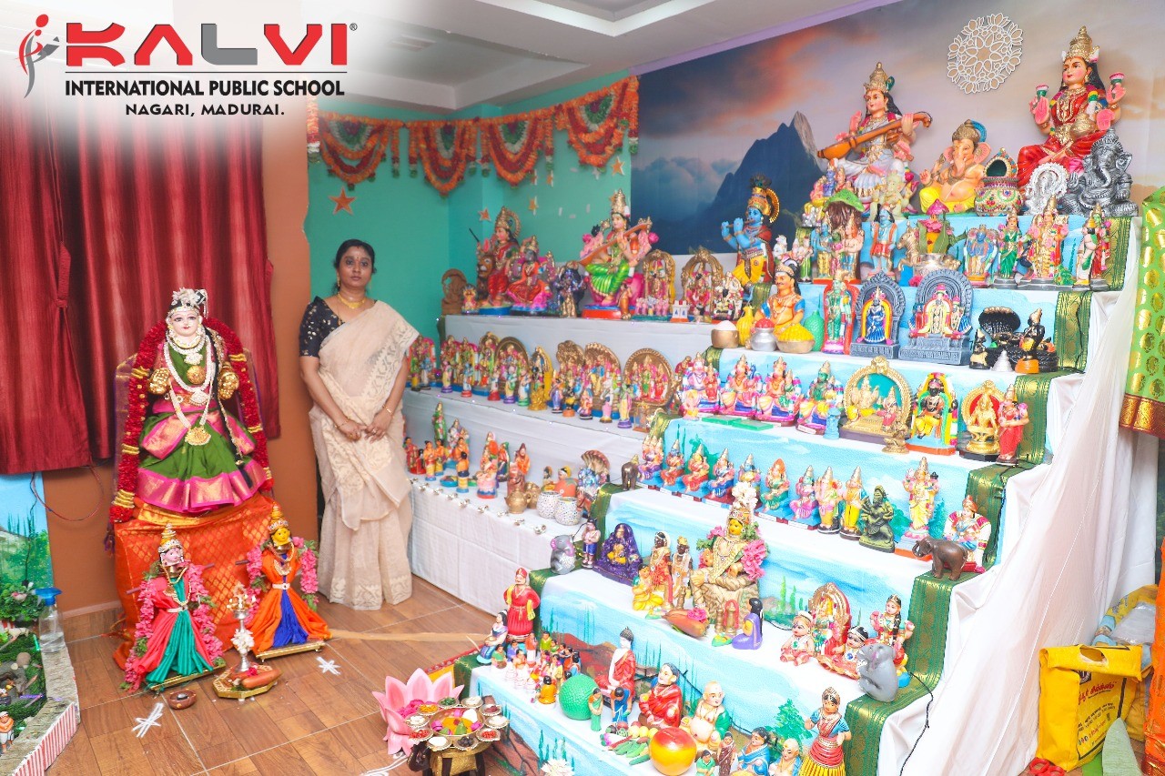 Navaratri : Celebrating the Divine Feminine with Durga Alangaram