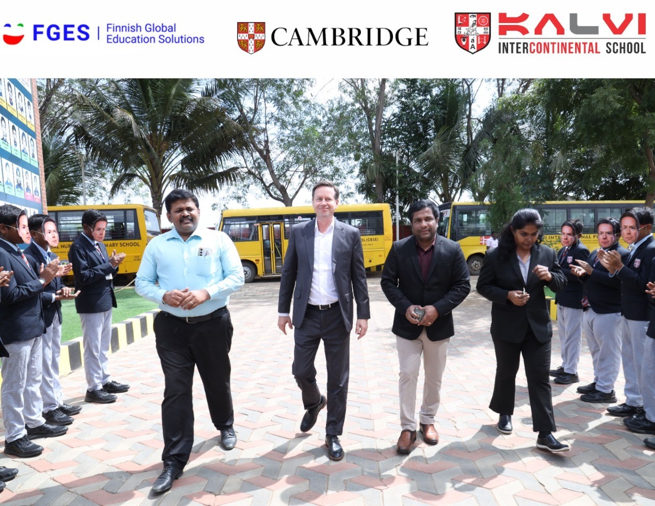 Guest of Honor, Mr. Antti Kaskinen, CEO and Founder of FGES, Finland