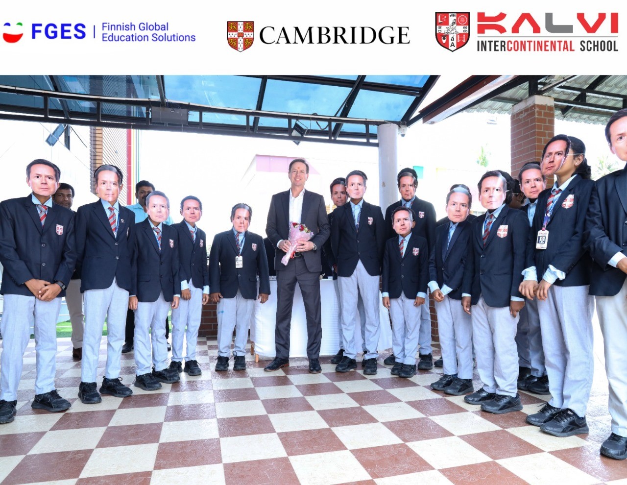 Guest of Honor, Mr. Antti Kaskinen, CEO and Founder of FGES, Finland