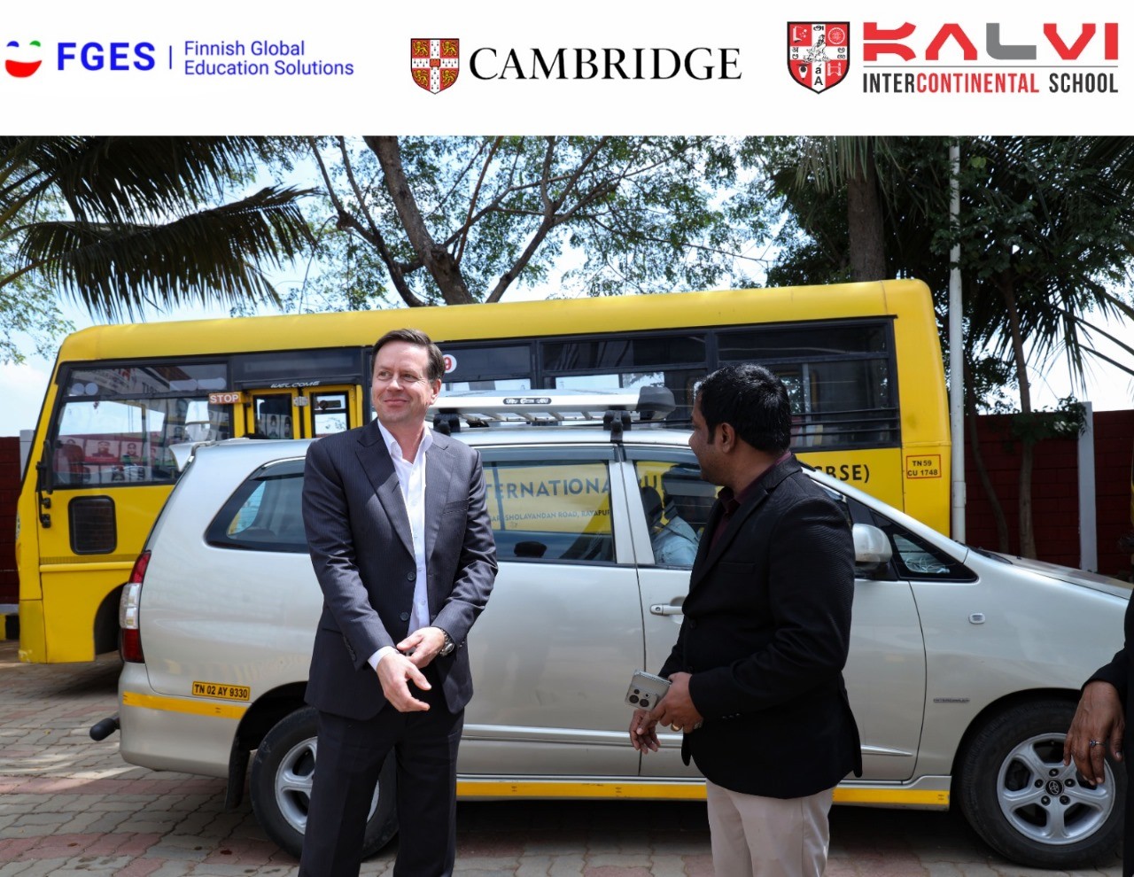 Guest of Honor, Mr. Antti Kaskinen, CEO and Founder of FGES, Finland