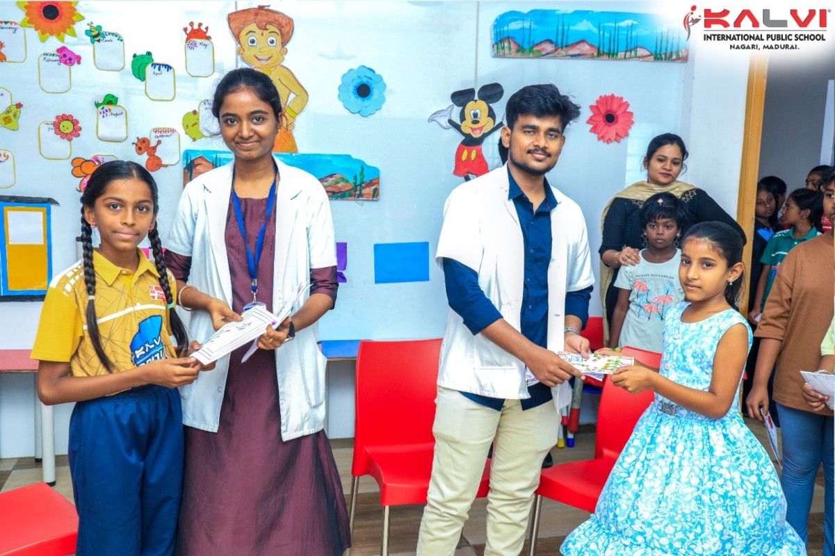 Doctor's Day Celebration - Kalvi International Public School, Nagari- Madurai