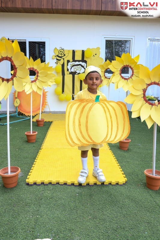 Kalvi Intercontinental School Celebrated Yellow Day
