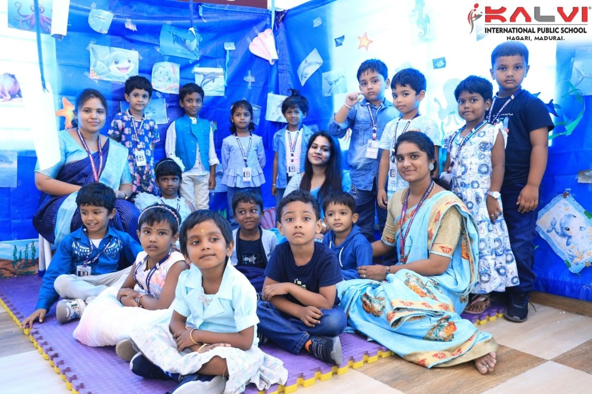 Blue Day @ Kalvi International Public School, Nagari – Madurai.