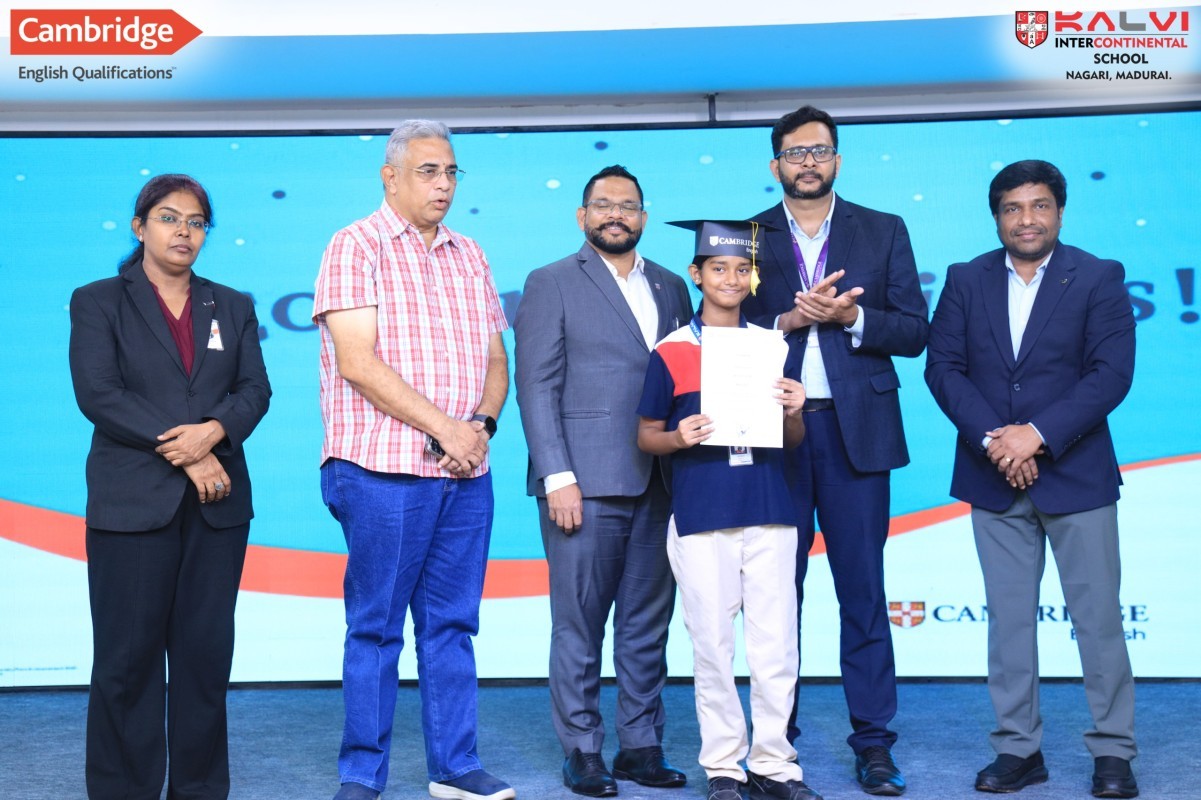 Cambridge Certification Ceremony - Kalvi Intercontinental School, Nagari, IGCSE!✨