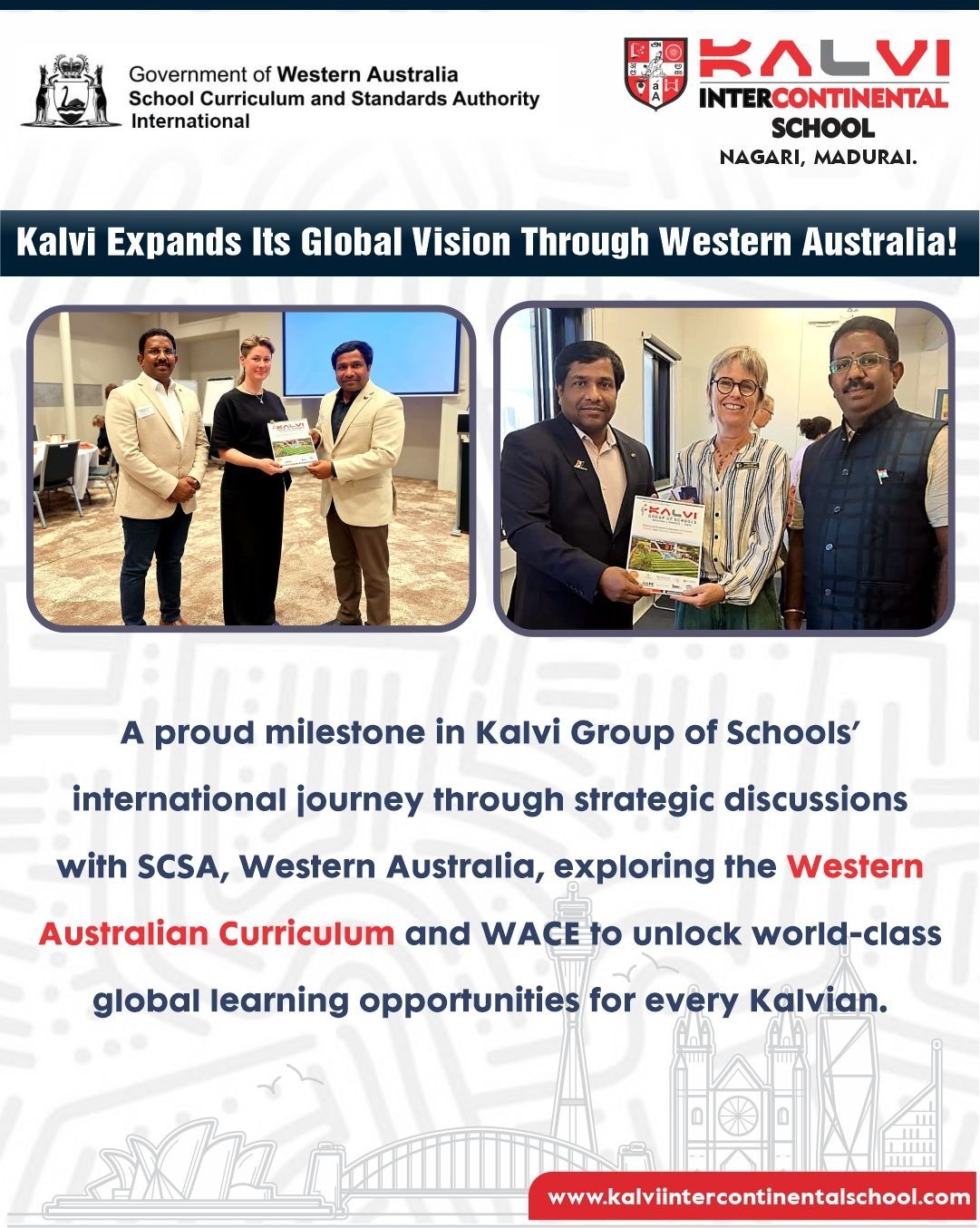 Kalvi Group of schools' international journey