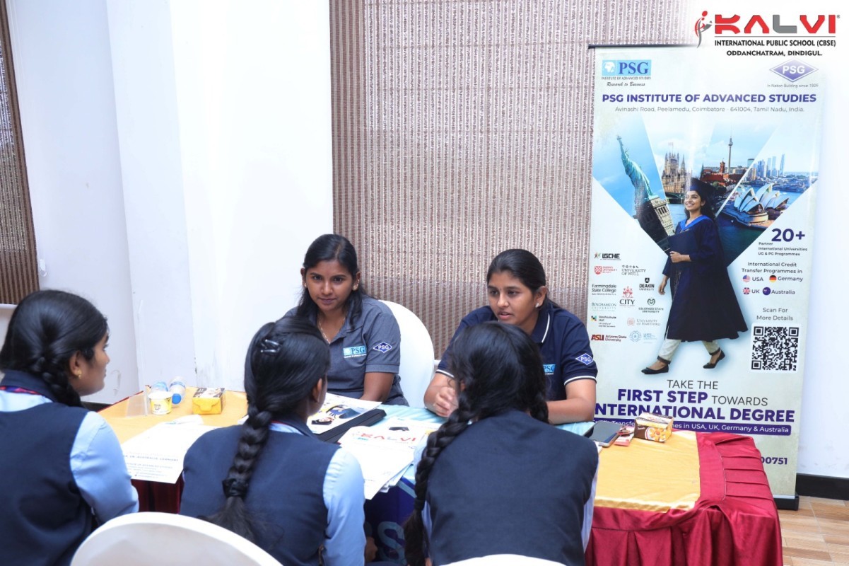Career Guidance Programme conducted by PSG Institute of Advanced Studies - KIPS, Theni